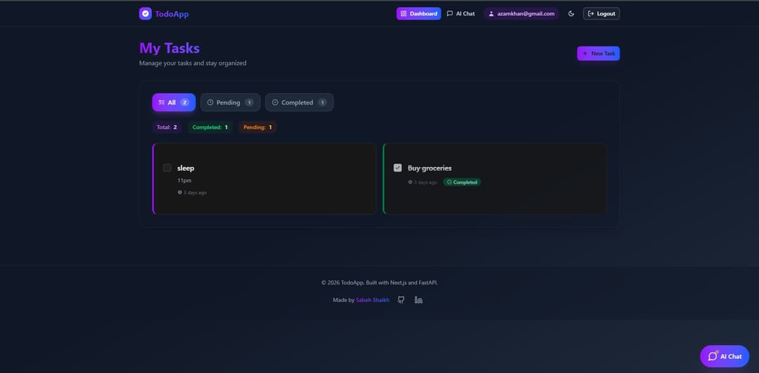 Todo App with ChatKit